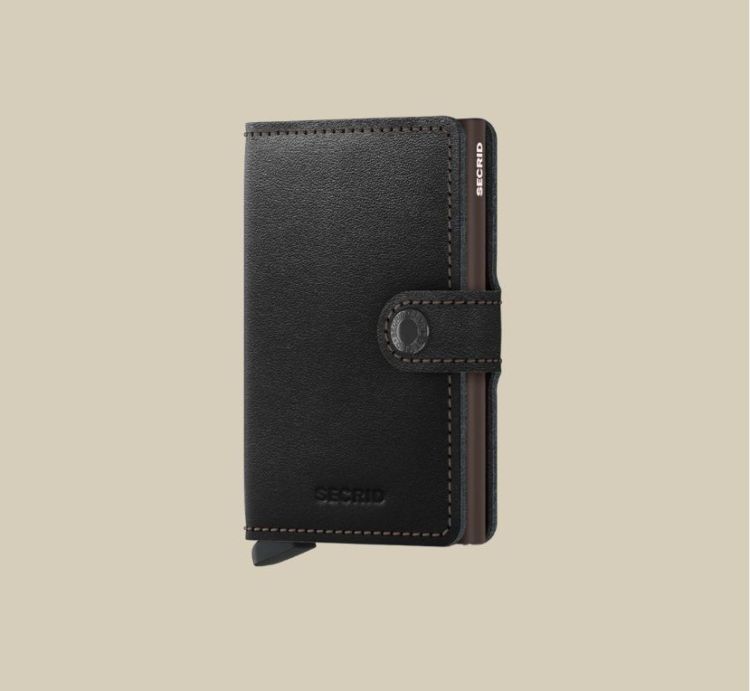 Secrid Mini wallet - Original black-brown